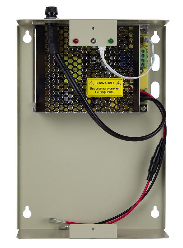 Блок бесперебойного питания Uвых. DC 13.3 V, 3A (ном.). в корпусе под АКБ 7 Ач., 230x150x65мм