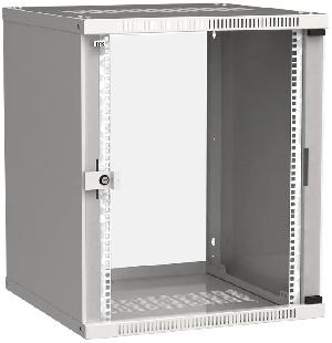 ITK Шкаф LINEA WE 15U 600x600мм дверь стекло серый, для оборудования общей массой не более 50 кг.