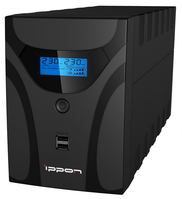 Ippon Smart Power Pro II 1600 Euro Источник бесперебойного питания 960Вт 1600ВА черный