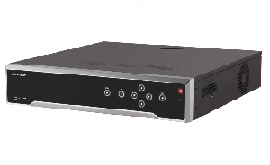 32-х канальный IP-видеорегистратор c PoE, Видеовход: 32 канала; аудиовход: двустороннее аудио 1 канал RCA; видеовыход: 1 VGA до 1080Р, 2 HDMI до 4К, 1 CVBS; аудиовыход: 1 канал RCA