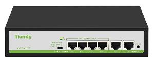 Неуправляемый РоЕ коммутатор, 6 портов (4 РоЕ RJ-45 х100Мбит/с + 2 Uplink RJ-45 х100Мбит/с); РоЕ IEEE802.3af/at до 30Вт/порт; РоЕ бюджет 55Вт; Поддержка VLAN, PoE Watchdog, PoE Priority (1-4 порты), Extend режим 220м (1-4 порты); AC 100-240В; -10~50℃; 245х190х60мм; Вес: 0.88 кг.