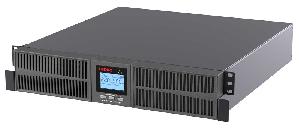 Онлайн ИБП ДКС серии Small Rackmount, 2000 ВА/1800 Вт, 1/1, 8xIEC C13, EPO, USB, RS-232, RJ45, Rack 2U, без АКБ, 9Ач