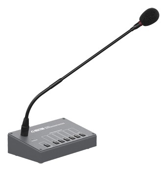 Микрофон настольный с селектором каналов на 5 зон для SX-240/480