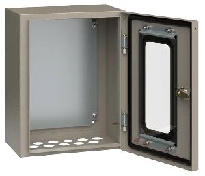 ЩМП-1-0 У2 IP54 Корпус металлический с прозрачной дверцей 395х310х220 мм