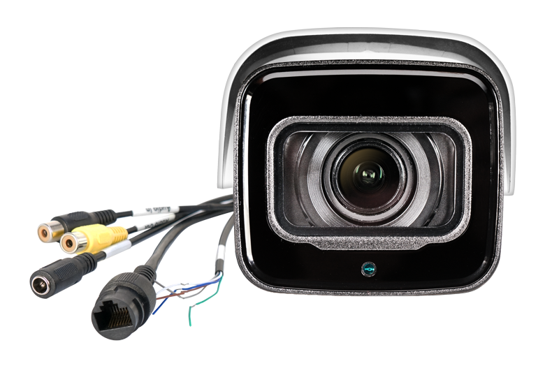 Уличная цилиндрическая видеокамера  4 Мп, 1/2,3'' КМОП; вариофокальный объектив 2,7-13,5 мм моторизованный; H.265