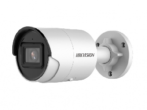 Уличная цилиндрическая IP-камера 4Мп с EXIR-подсветкой до 40м и технологией AcuSense, 1/3" CMOS; объектив 2.8мм