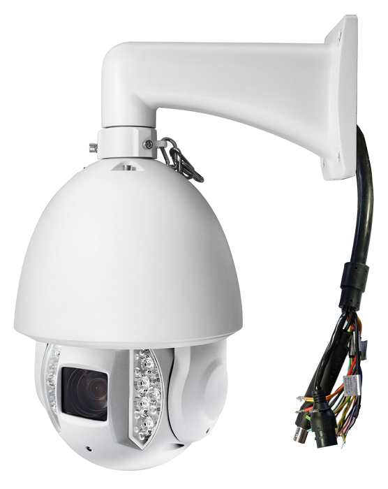 Высокоскоростная купольная камера с адаптивной ИК-подсветкой; 2 Мп, 1/1,9'' CMOS
