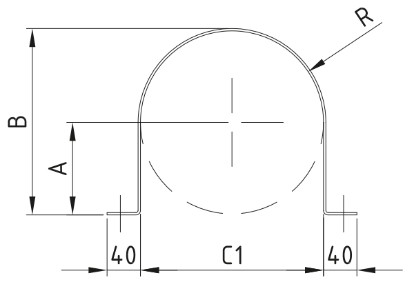 Кронштейн баллона предназначен для надежного крепления баллона к стене или опорной конструкции (402033)