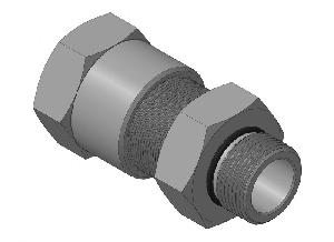 Кабельный ввод для бронированного кабеля с уплотнением внутренней оболочки кабеля резьбой М25х1,5 мм, внешним диаметром кабеля D=18-22 мм и проходным диаметром кабеля d=8-12 мм<br />
