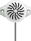 Оповещатель звуковой, миниатюрный корпус, 24…36 В, 0,6 Вт, 85…95 дБ, 60x45x15 мм, IP41, -40°...+55°С