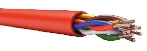 Кабель для одиночной прокладки, для передачи данных в системах связи, сигнализации