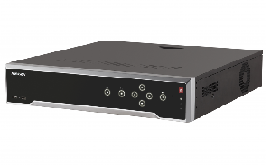 32-х канальный IP-видеорегистратор c PoE, Видеовход: 32 канала; аудиовход: двустороннее аудио 1 канал RCA; видеовыход: 1 VGA до 1080Р, 2 HDMI до 4К, 1 CVBS; аудиовыход: 1 канал RCA.