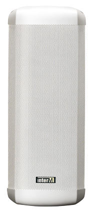 Громкоговоритель колонного типа, 20 Вт, 91 дБ, 140-15600 Гц, светло-серый