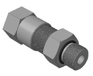 Кабельный ввод для монтажа бронированным кабелем с наружным диаметром брони до 12 мм или металлорукавом с условным проходом 10 мм