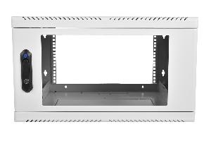 Шкаф телекоммуникационный настенный 9U (600×300) дверь стекло