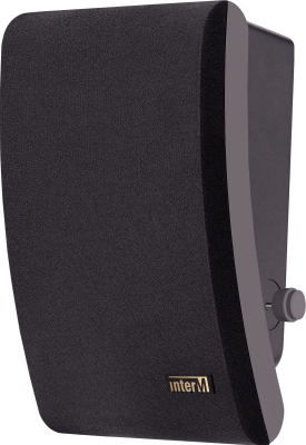 Настенный громкоговоритель с аттенюатором, 10 Вт, 90 дБ, 150-12000 Гц, черный 