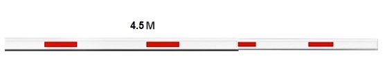 Телескопическия стрела 4,5 для серии шлагбаумов BG1000