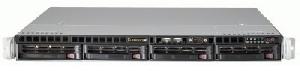 IP-видеосервер 128-канальный; 4 HDD SATA; 2 RJ-45 1000BASE-T; Аппаратный RAID; Поддержка протоколов ONVIF и RTSP; Корпус 19", 1U.