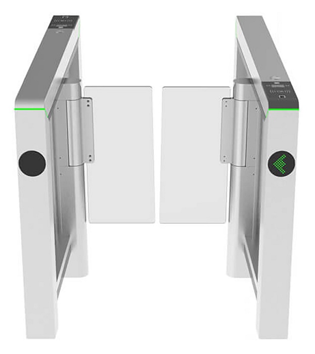 Скоростной Турникет распашной (левый и правый модуль). Режим антипаника. Контроллер управления PGIC,RFID считыватели.