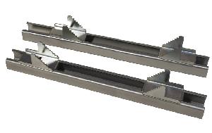 Комплект крепления на столб, для CrossBox-3, 600х70х37 мм, диаметр круглых опор  50-300 мм., прямоугольных опор 70-400 мм., Масса 2 кг.