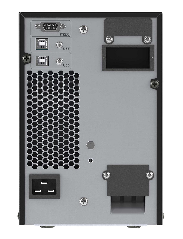 Онлайн ИБП ДКС серии Small Tower, 3000 ВА/2700 Вт, клеммы, EPO, USB, RS- 232, RJ45,  з/у 1А, 8 x 7 Ач