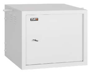 Настенный антивандальный шкаф 19", 9U, Ш600хВ481хГ540мм, серый