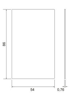 4K Карта Mifare ISO (под печать на принтере) 4096 байт, 13,56 Mhz