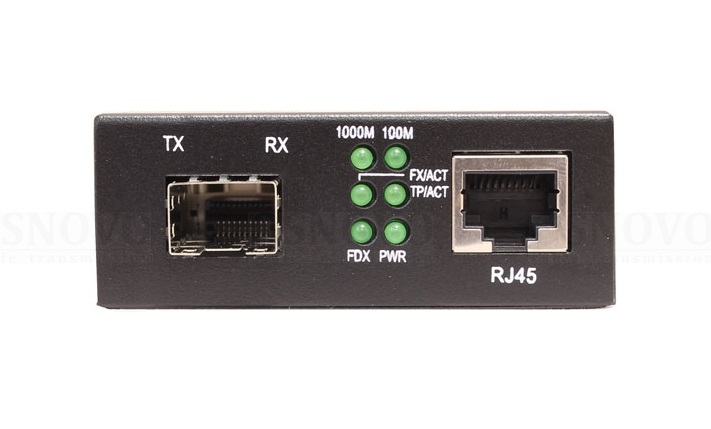 Медиаконвертер Gigabit Ethernet 1xRJ45, 1xSFP.  Порты: 1 x GE (10/100/1000Base-T), 1 x GE SFP (1000Base-X). В комплекте: БП DC5V(1A). 71x26x95мм. -10…+55гр.С.<br />
