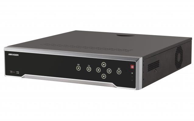 16-ти канальный IP-видеорегистратор c PoE, Видеовход: 16 каналов; аудиовход: двустороннее аудио 1 канал RCA; видеовыход: 1 VGA до 1080Р, 2 HDMI до 4К, 1 CVBS; аудиовыход: 1 канал RCA.