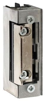 Защёлка электромеханическая симметричная, HЗ, без планки, регулируемый язычок, 12V AC/DC - 300мА, -15 °C to +40 °C