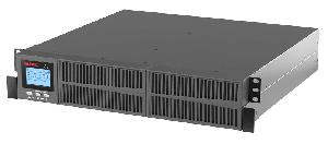 Онлайн ИБП ДКС серии Small Rackmount, 1000 ВА/900 Вт, 1/1, 6xIEC C13,EPO, USB, RS-232, RJ45, Rack 2U, 2x9Ач