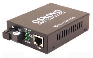 Оптический Gigabit Ethernet медиаконвертер для передачи Ethernet по одному волокну одномодового оптического кабеля до 20км (по многомодовому кабелю до 500м). Поддерживает скорость 10/100/1000М (IEEE 802.3i, IEEE 802.3u, IEEE 802.3ab, IEEE 802.3z).
