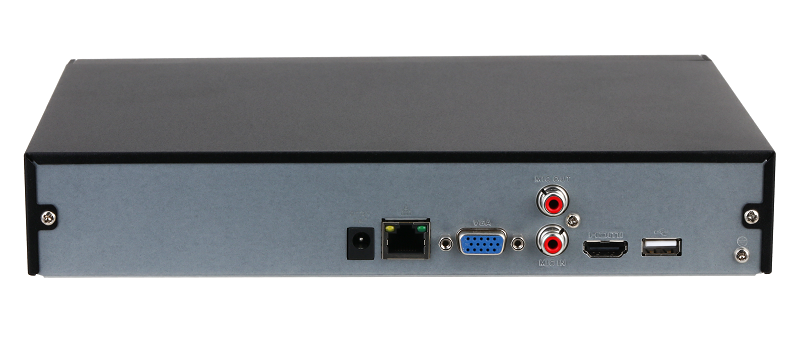 4-канальный IP-видеорегистратор 4K и H.265+, Входящий поток до 80Мбит/с; сжатие: H.265+, H.265, H.264+, H.264, MJPEG; разрешение записи до 8Мп; 1 SATA III до 8Тбайт; воспроизведение: 4кн@1080p; видеовыходы: 1 HDMI, 1 VGA; cеть: cеть: 1 RJ45 100Мбит/с, 4 RJ45 100Мбит/с (PoE/PoE+, до 38Вт); aудиовх/вых: 1/1; 48В/53В(DC)