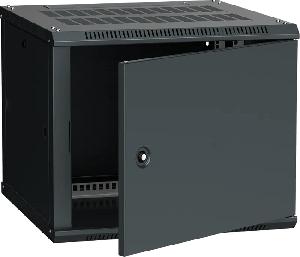 ITK Шкаф LINEA W 9U 600x600 мм дверь металл, RAL9005, Черный