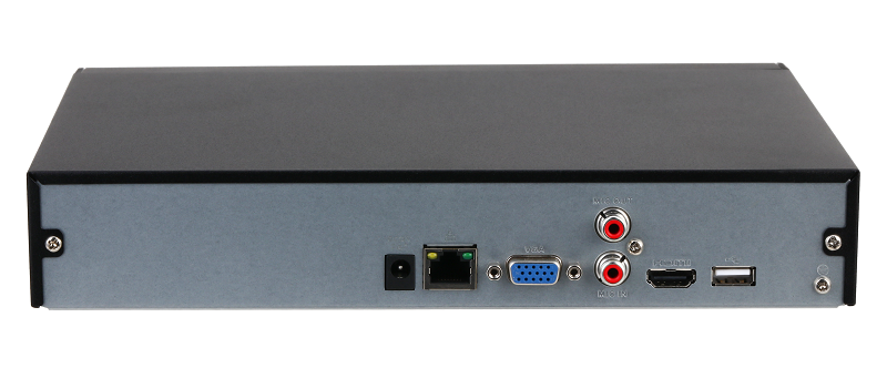 8-канальный IP-видеорегистратор 4K и H.265+, Входящий поток до 80Мбит/с; сжатие: H.265+, H.265, H.264+, H.264, MJPEG; разрешение записи до 8Мп; 1 SATA III до 8Тбайт; воспроизведение: 4кн@1080p; видеовыходы: 1 HDMI, 1 VGA; cеть: 1 RJ45 100Мбит/с; aудиовх/вых: 1/1; 12В(DC)