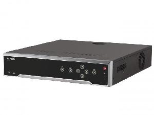 64-x канальный IP-видеорегистратор, видеовход: 64 канала; аудиовход: двустороннее аудио 1 канал RCA; Входящий поток 320Мб/с; исходящий поток 160Мб/с; разрешение записи до 12Мп; синхр.воспр. 4 канала@8Мп