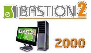 Серверный модуль аппаратно-программного комплекса «Бастион-2» (в системе обязательно должна быть один и только один из серверных модулей). Обеспечивает основной функционал интеграции систем безопасности и поддерживает работу СКУД, содержащую до 2000 персональных идентификаторов (карт доступа. PIN-кодов и пр.).