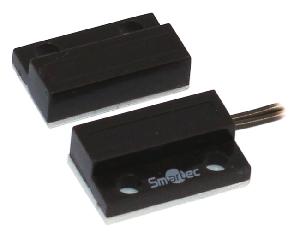 Магнитоконтактный датчик, НР, коричневый, накладной для деревянных дверей, миниатюрный, зазор 20 мм