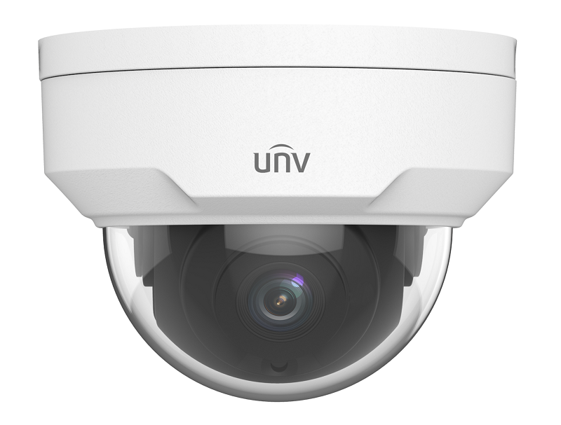 Видеокамера IP купольная антивандальная, 2 Mp, 1/2.8''CMOS, 1080P (1920*1080) @ 30к/с, Ultra 265|H.265|H.264, 2 потока, DWDR, 2.8мм объектив 0.01 Лк @F2.0, ИК-подсветка до 30м, IP67, IK10, -40°C ~ 60°C, Детекция движения