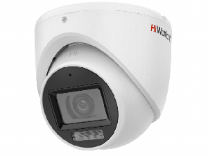 3К (5Мп 16:9) уличная HD-TVI камера с гибридной подсветкой EXIR/LED до 30/20м и встроенным микрофоном (AoC), 3К CMOS; объектив 2.8мм; угол обзора 107°