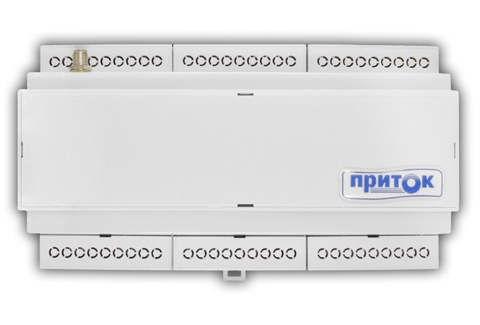 Контроллер охранно-пожарный, Основной канал Ethernet , резервный канал GSM(GPRS), для установки на Din рейку. 8 шлейфов, без модема GSM. Для работы нужна внешняя клавиатура ППКОП или пульт выносной ППКОП.