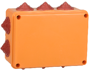 Коробка распаячная огнестойкая ПС 150х110х70мм 4P 6мм2 IP55 10 вв.